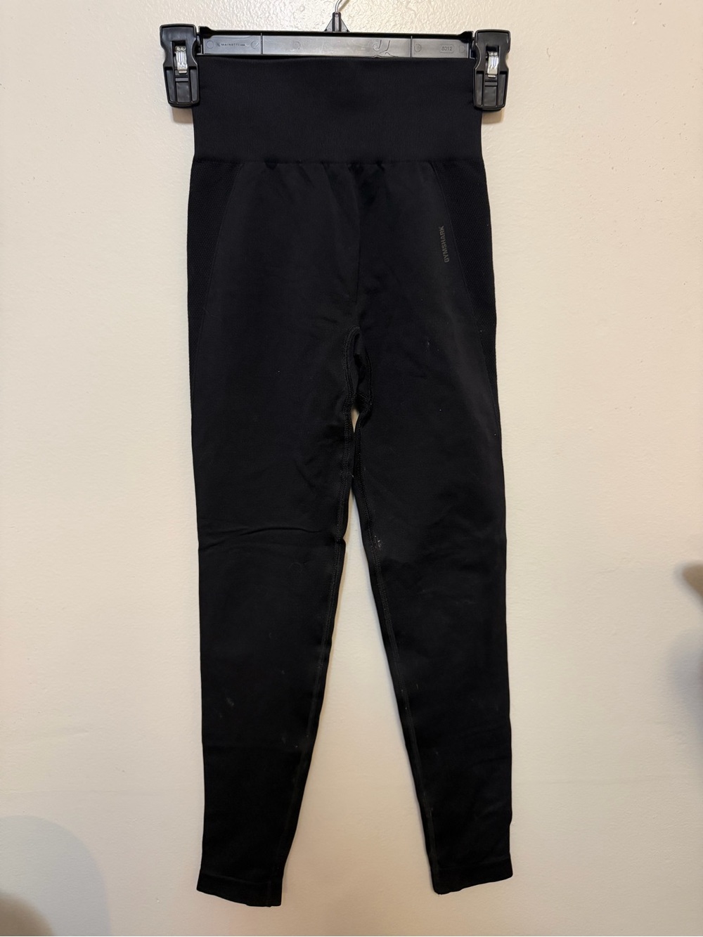 XS Women’s Gymshark Black High-Waist Active Leggings